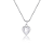 Conjunto de Prata 925 Ponto de Luz Coração – Elegância e Charme Feminino | Alianças Só Love - Imagem 2