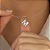 DUPLICADO - Gargantilha de Prata 925 Letra Cravejada – Personalize com a Inicial do Amor | Alianças Só Love - Imagem 5