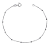 Pulseira de Prata 925 Bolinhas  – Minimalismo e Charme Delicado | Alianças Só Love - Imagem 1