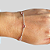 Pulseira Pedra Rosa Zircônia de Prata 925 – Delicadeza e Charme Feminino - Imagem 2