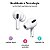Fone Bluetooth Premium Compatível AirPods Pro 4 Geração Cor Branco - Imagem 5