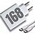 Carregador Turbo Duo 168w Com Cabo Usbc Type C Carrega Todos Celulares - Imagem 2