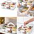 Organizador De Geladeira Grande Com Alça 8 Divisórias B-max - Imagem 6