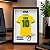 Zico 10 (Quadro Camisa 3D) - Imagem 1
