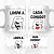 Caneca Flork - (limpa a) casa comigo? - Imagem 1