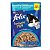Ração Úmida Félix Gatos Adultos Fantastic Mix Frango e Caranguejo 85 g - Imagem 1
