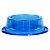 Comedouro Antiformiga Acrilico Glitter Gato Cachorro - Azul 300ml - Imagem 1