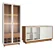 Conjunto Cristaleira C/led E Buffet Aparador - Imagem 7