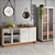 Conjunto Cristaleira C/led E Buffet Aparador - Imagem 8