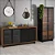 Conjunto Cristaleira C/led E Buffet Aparador - Imagem 2