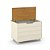 Bau Caixa De Brinquedos Toys Off White Freijo - Imagem 1