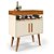 Aparador Adega Denver Off White Caramelo - Imagem 3