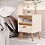 Kit Mesa Cabeceira 2 Unidades Off White Ype Off White - Imagem 3