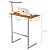 Mesa De Apoio Para Notebook Industrial Nature Cinza - Imagem 3