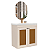 Kit Banheiro Artemis Off White Cedro - Imagem 3