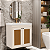 Kit Banheiro Artemis Off White Cedro - Imagem 1