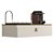 Bancada Cantinho Do Café Suspenso Off White Nature - Imagem 2