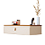Penteadeira Suspensa Camarim Quarto Off White Nature - Imagem 3