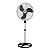 VENTILADOR DE COLUNA VENTISILVA DE 50CM CROMADO - Imagem 1