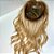 Topo para Cabeça Cabelo Humano Loiro Feito na Micropele 40cm - Imagem 3