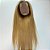 Topo para Cabeça Cabelo Humano Loiro 40cm - Imagem 2