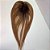 Topo para Cabeça Cabelo Humano Loiro 35cm - Imagem 1