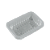 Bandeja Plástica Transparente 600ml 20x14x3,5cm - 10 Unidades - Imagem 1