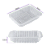 Bandeja Plástica Transparente 600ml 20x14x3,5cm - 10 Unidades - Imagem 2