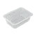 Bandeja Plástica Transparente 1050ml 20x14x6,5cm - 10 Unidades - Imagem 7