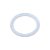 Anel Oring (Int 19mm x Ext 24mm x Espess 25mm) - Silicone - Imagem 1