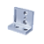 Suporte em L de Fixação do Bloco de Aquecimento para Datador Elétrico CDPM AE (HP241) - Imagem 1