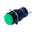 Botão Pulsador Verde 16mm 220V AD16 para Seladora de Indução CAISM 2000 - Imagem 1