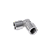 Conexão L Cotovelo Fêmea x Fêmea 18 x 18mm - Rosca 9,8mm Pneumática - Imagem 1