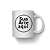 CANECA DE CERÂMICA SIMPLES BRANCA 325ML – PERSONALIZADO - Imagem 1
