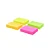 BLOCO ADESIVO COLORIDO NEON 38MMX50MM C/ 4 CORES C/ 100 FOLHAS CADA - JOCAR OFFICE - Imagem 2