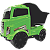 CAMINHAO TRUCK CACAMBA SORTIDO 28CM - LUCKMOLD TATO - Imagem 1
