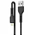 CABO USB TIPO IPHONE PRETO 1M PVC (COMPATIVEL C/ IOS) - VQ-D88 - LETRON - Imagem 1