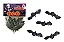 FANTASIA ACESSORIO HALLOWEEN KIT MINI MORCEGO - BRASILFLEX - Imagem 3