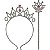 FANTASIA ACESSORIO TIARA COROA E VARINHA ENCANTADA - MAKE+ - Imagem 1