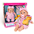 BONECA CORACAO REBORN NANINHA 38CM - MILK BRINQUEDOS - Imagem 1