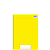 CADERNO BROCHURA CAPA DURA 1/4 COM 80 FOLHAS AMARELO - TILIBRA - Imagem 1