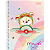 CADERNO ESPIRAL CAPA DURA 15 MATERIAS COM 240 FOLHAS FRIENDS CUTE - NOVA CADERNOS - Imagem 3