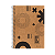 CADERNO ESPIRAL CAPA FLEXIVEL 1/4 COM 200 FOLHAS - ROMITEC - Imagem 1