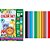 PACOTE DE FOLHA COLORIDA COLORSET COM 24 FOLHAS E 12 CORES 110G A3 - NOVA PRINT - Imagem 2