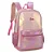 MOCHILA DE COSTA BARBIE HOLOGRAFICA ROSE - LUXCEL - Imagem 1