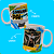 CANECA DE LOUÇA MELHOR PAI DO MUNDO (NOME)  PERSONALIZADO - Imagem 1