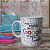 CANECA DE LOUÇA MINHA MÃE NÃO É GOOGLE MAS SABE DE TUDO PERSONALIZADO - Imagem 1