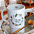 CANECA DE LOUÇA VOVÓ É AMOR DE MÃE EM DOBRO PERSONALIZADO - Imagem 1