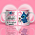 CANECA DE LOUÇA OHANA NÃO É SÓ FAMILIA É ESCOLHA  PERSONALIZADO - Imagem 1