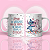 CANECA DE LOUÇA AMOR DE VERDADE NÃO SE PERDE SE GRUDA IGUAL STITCH PERSONALIZADO - Imagem 1